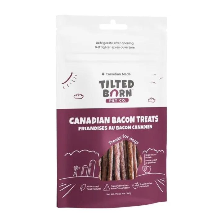 Tilted barn au bacon canadien