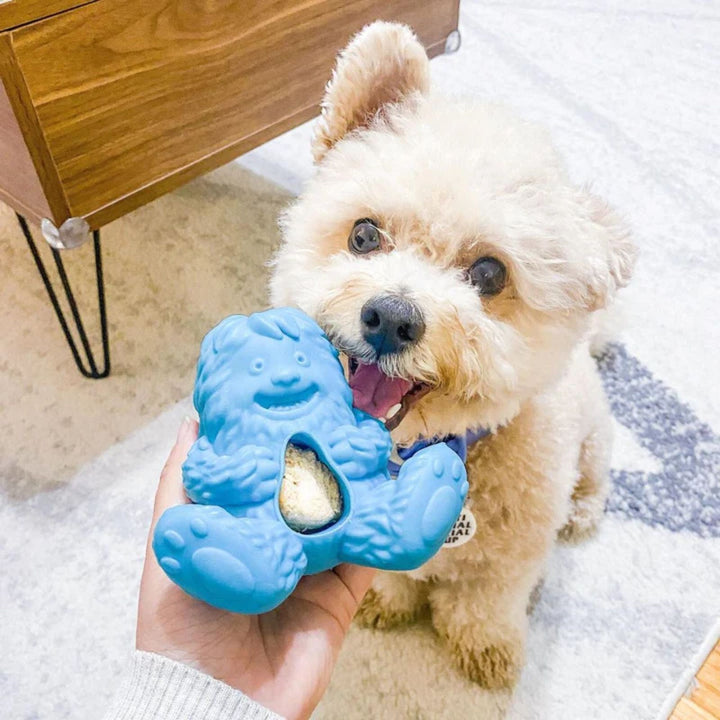 Yeti puff and play - Hangry yak orange